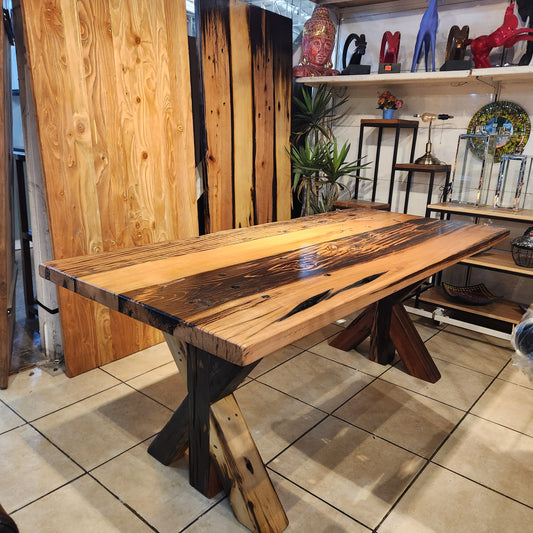 Mesa de Comedor Durmiente de Tren