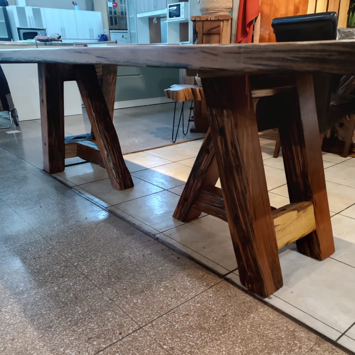 Mesa de Comedor Durmiente de Tren