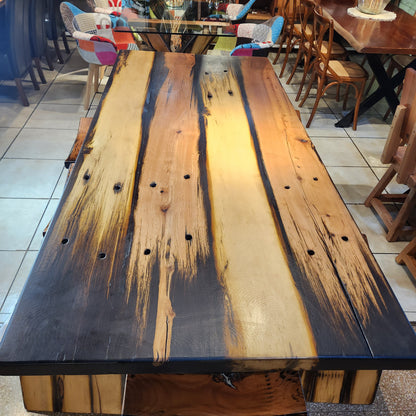 Mesa de Comedor Durmiente de Tren