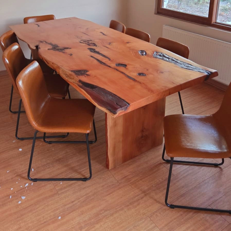Mesa de Comedor Ancestral | Cipres & Durmientes de Tren