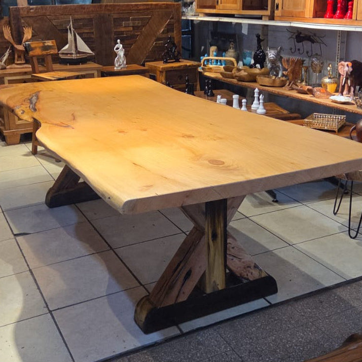 Mesa de Comedor Ancestral | Cipres & Durmientes de Tren