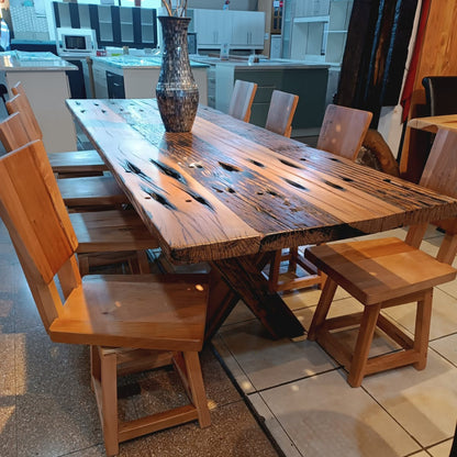 Mesa de Comedor | Durmiente de Tren