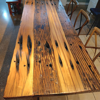 Mesa de Comedor | Durmiente de Tren