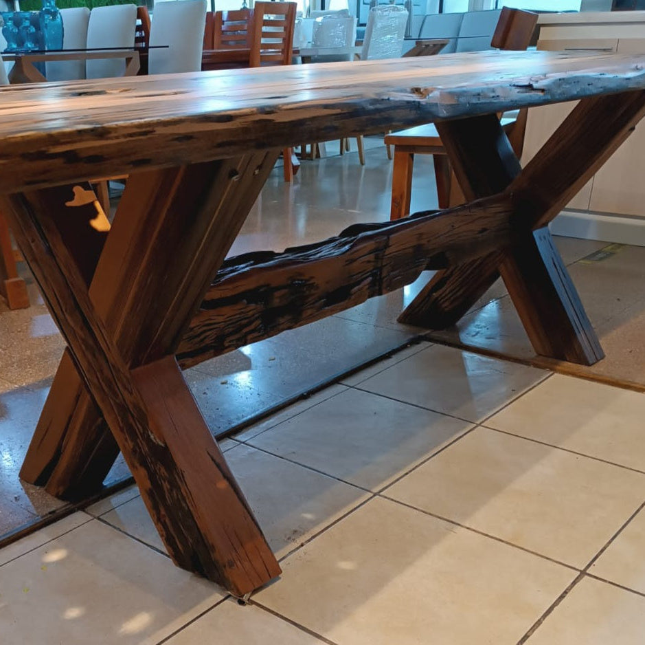 Mesa de Comedor | Durmiente de Tren