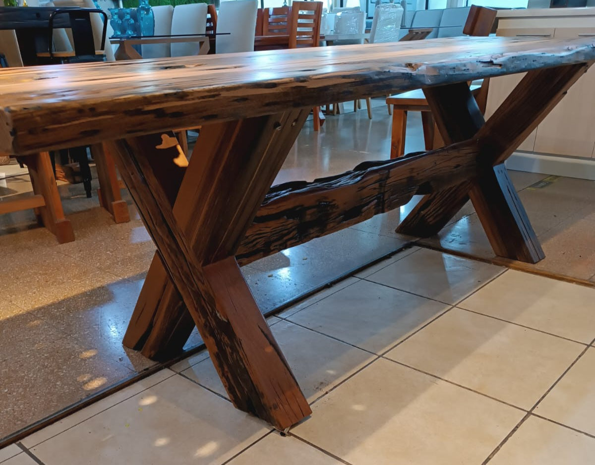 Mesa de Comedor  Durmiente de Tren