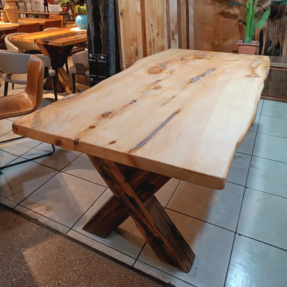 Mesa de Comedor Ancestral | Cipres & Durmientes de Tren