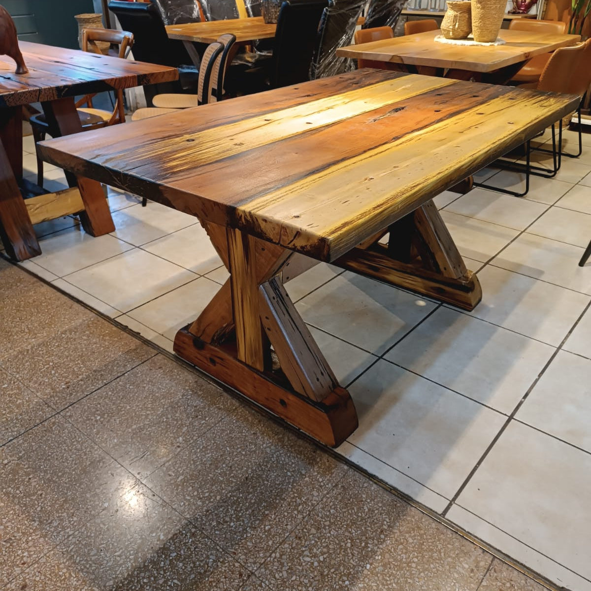 Mesa de Comedor  Durmiente de Tren