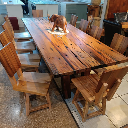 Mesa de Comedor  Durmiente de Tren