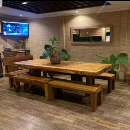 Mesa de Comedor  Durmiente de Tren