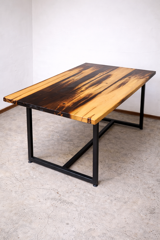 Mesa de Comedor Durmientes de Tren | Alce