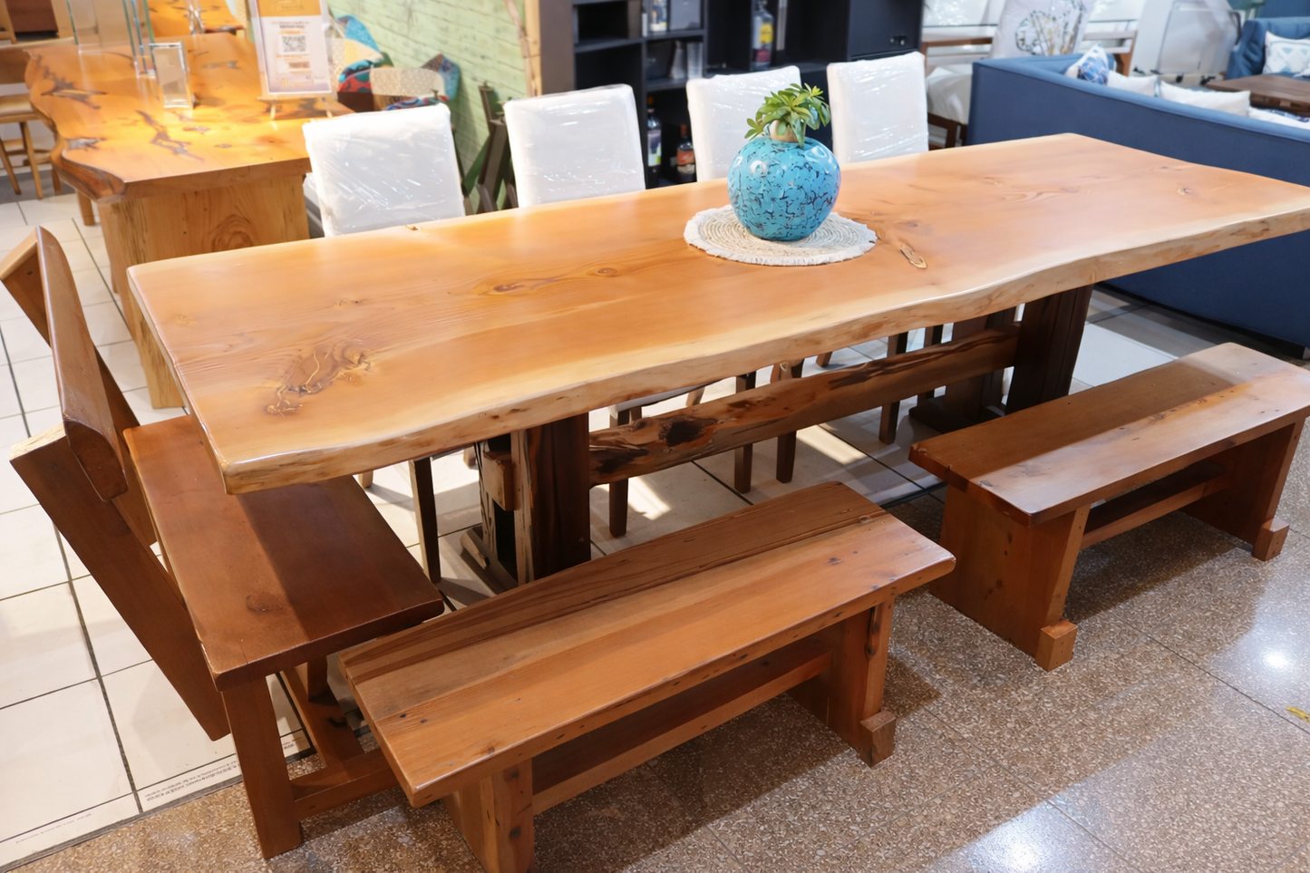 Mesa de Comedor Oregon & Durmientes de Tren