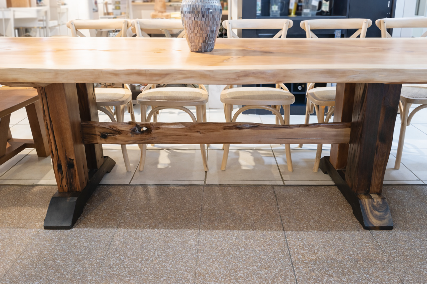 Mesa de Comedor Oregon & Durmientes de Tren