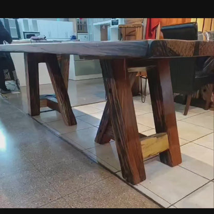 Mesa de Comedor  Durmiente de Tren