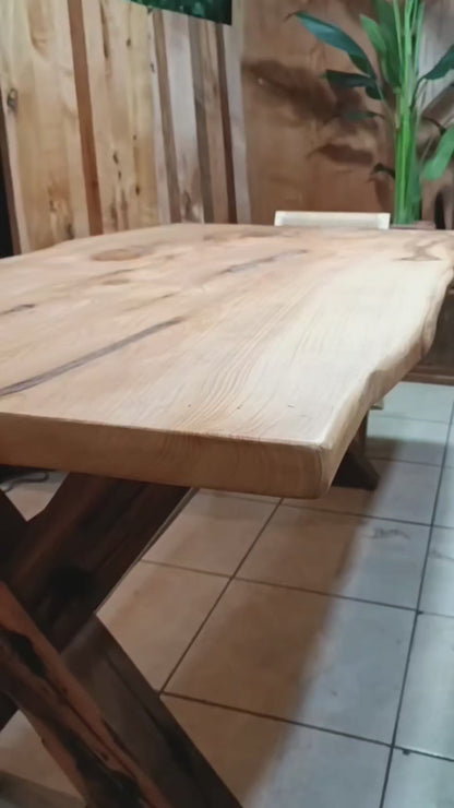 Mesa de Comedor Ancestral | Cipres & Durmientes de Tren