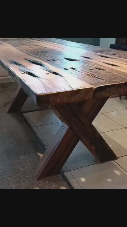 Mesa de Comedor | Durmiente de Tren